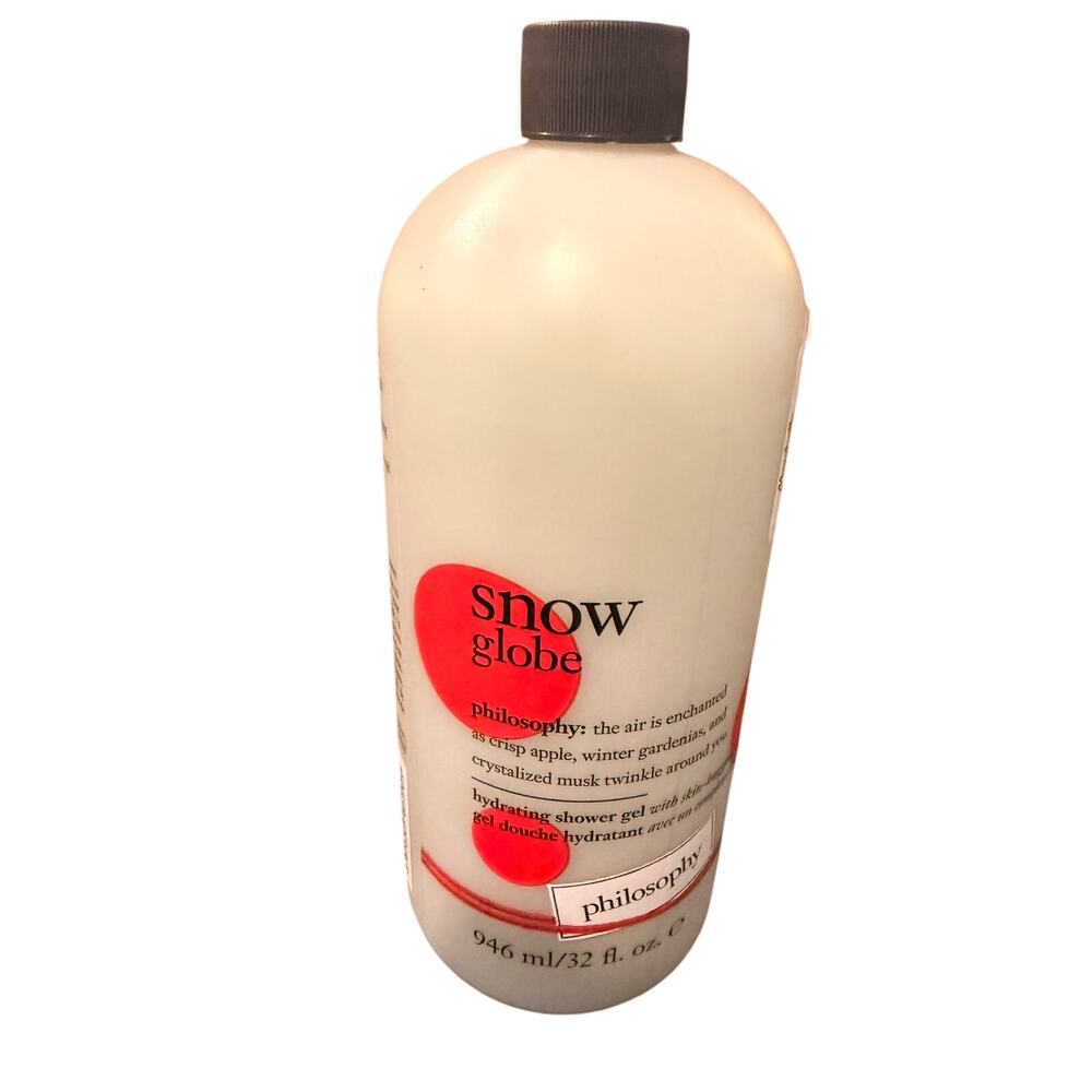 New Philosophy Snow Globe Shampoo Shower Gel and Bubble Bath 32oz